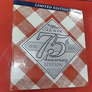 Better Homes and Garden Cookbook Limited 75th Anniversary Edition 5-Ring